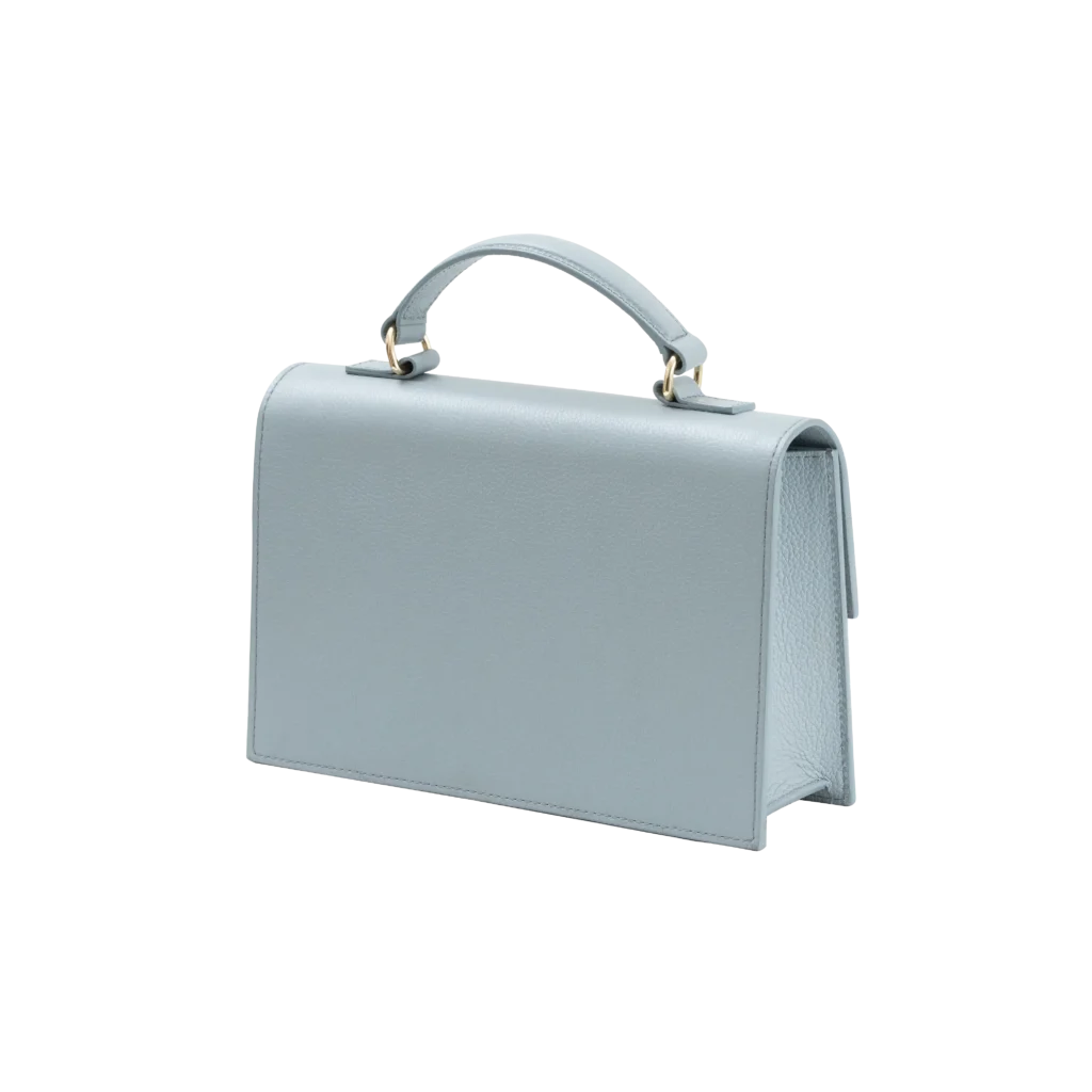 Sac à main moyen en cuir véritable
